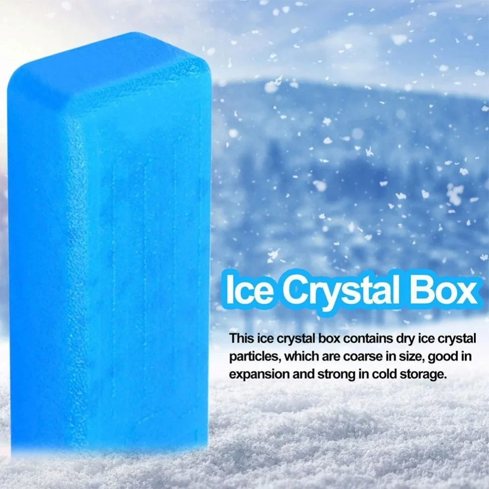 PE Ice Box Durable Reusable Keep Fresh Refrigerated Shipping Cooling Box Refrigeration Picnic Cooler 1/2/3PCS ice box