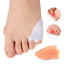 

Toe Separator Big Bone Hallux Valgus Corrector Silicone Gel Foot Fingers Toe Stretcher Bunion Corrector Pedicure Foot Care Tools