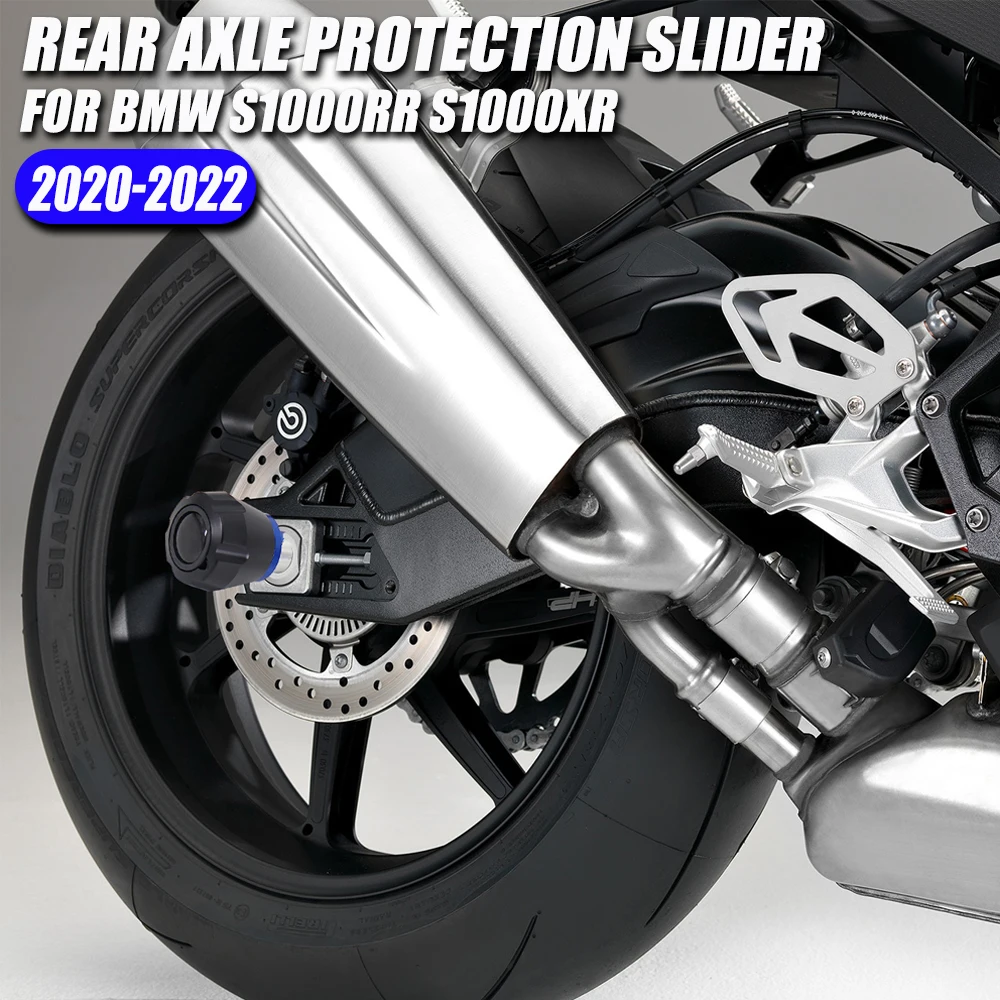 

S1000RR новые аксессуары для мотоциклов защита от повреждения оси заднего колеса вилки ползунок защита для BMW S1000RR S1000XR 2020 2021 2022