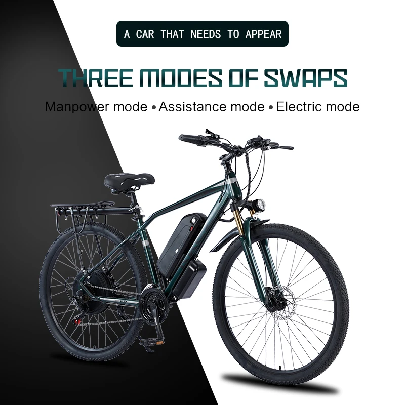

29 Inch 48V1000W 13AH Electric Bicycle Motorcycle High Power Bicycle Variable Speed Mountain Bike Men's Bicycle E-bike