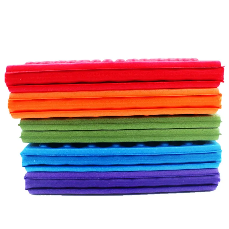 Sitting Cushion Outdoor Foam Padding Foldable Waterproof XPE Cushion Portable Chair Mat Solid Camping Accessories 385x275x11mm 4