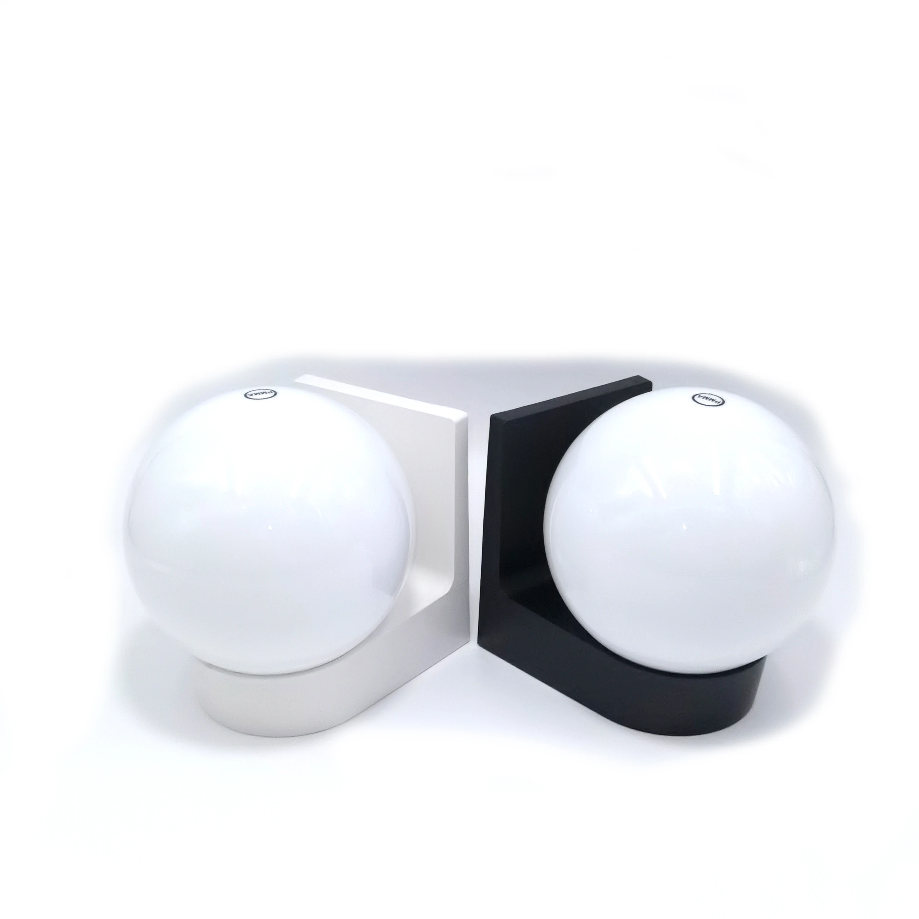 Outdoor Wall Lamp Balcony Bedroom Corridor Courtyard Lamp Acrylic Lamp Shade E27 Spherical Wall Lamp Upper and Lower Wall Lamp