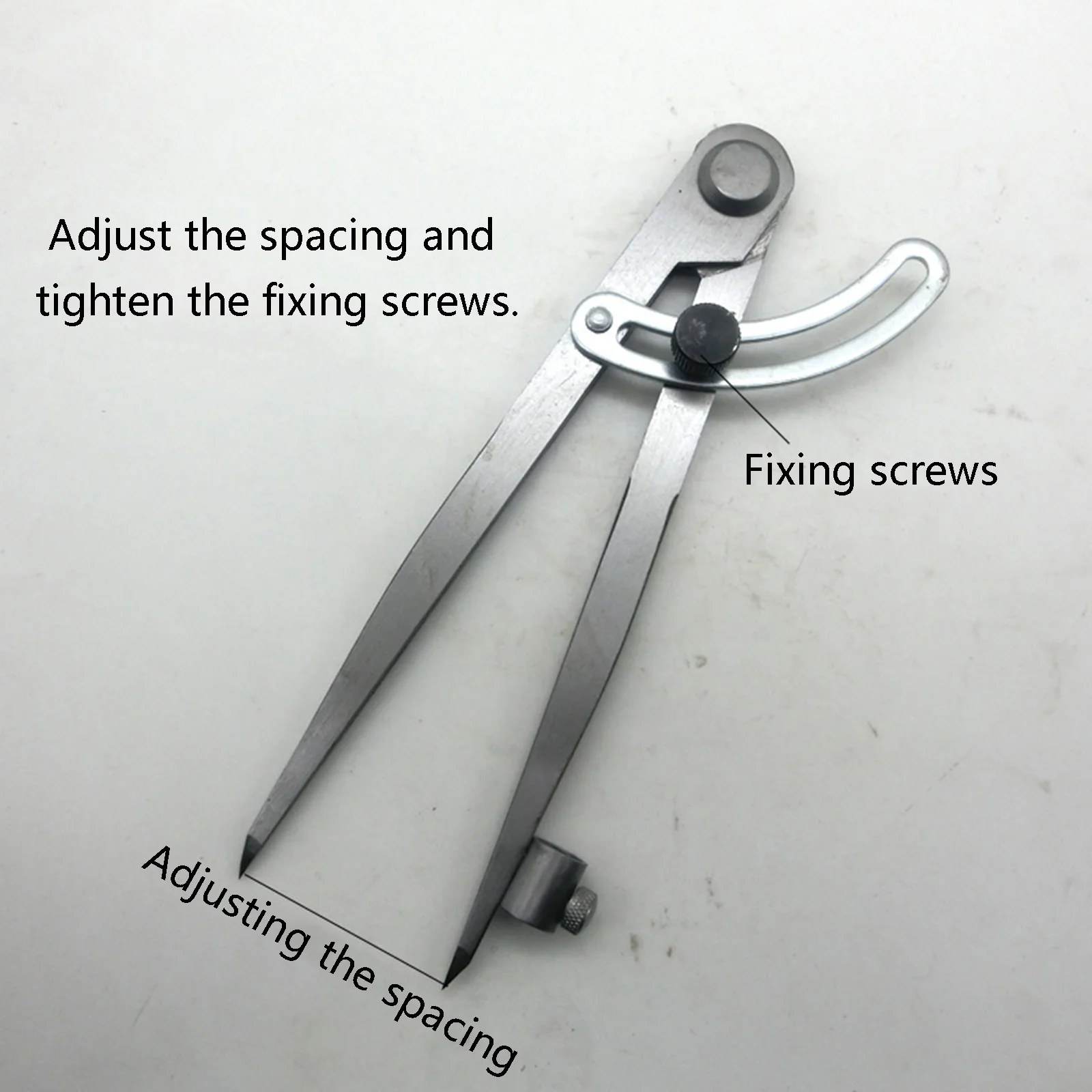 전문 목공용 윙 컴퍼스 연필 홀더 정밀 원형 레이아웃 기하학 도구