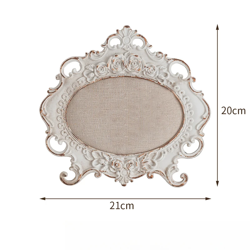 French Vintage Jewelry Stand, White Antique Display Holder, Necklace/Earring Jewelry Rack, Elegant Storage Piece  Pink 6