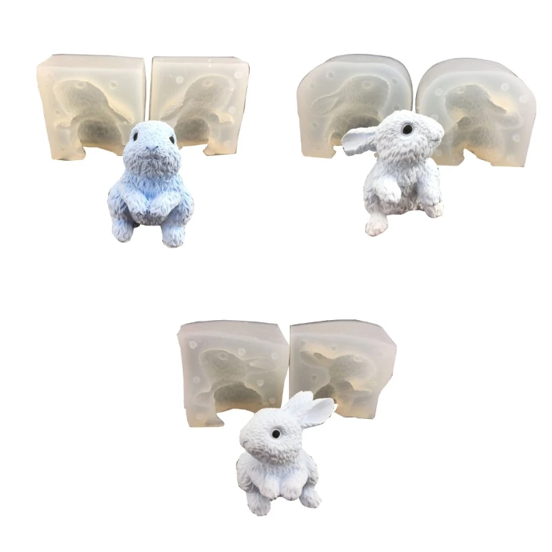 

Rabbit Shaped Molds Silicone Molds Resin Mold for Making Dropship
