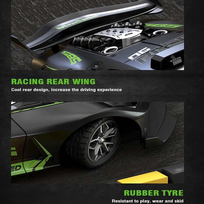 1/18 1/20 Rc Racing Car High Speed Drift Cars Radio Controlled Sports Vehicle Toy Electric Model Children Toys for Boys Kid Gift 5