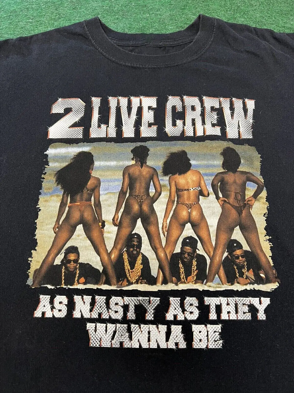 VTG 2 живая Экипировка, такой неприятный, как они хотят быть рубашкой, черная унисекс, фотография
