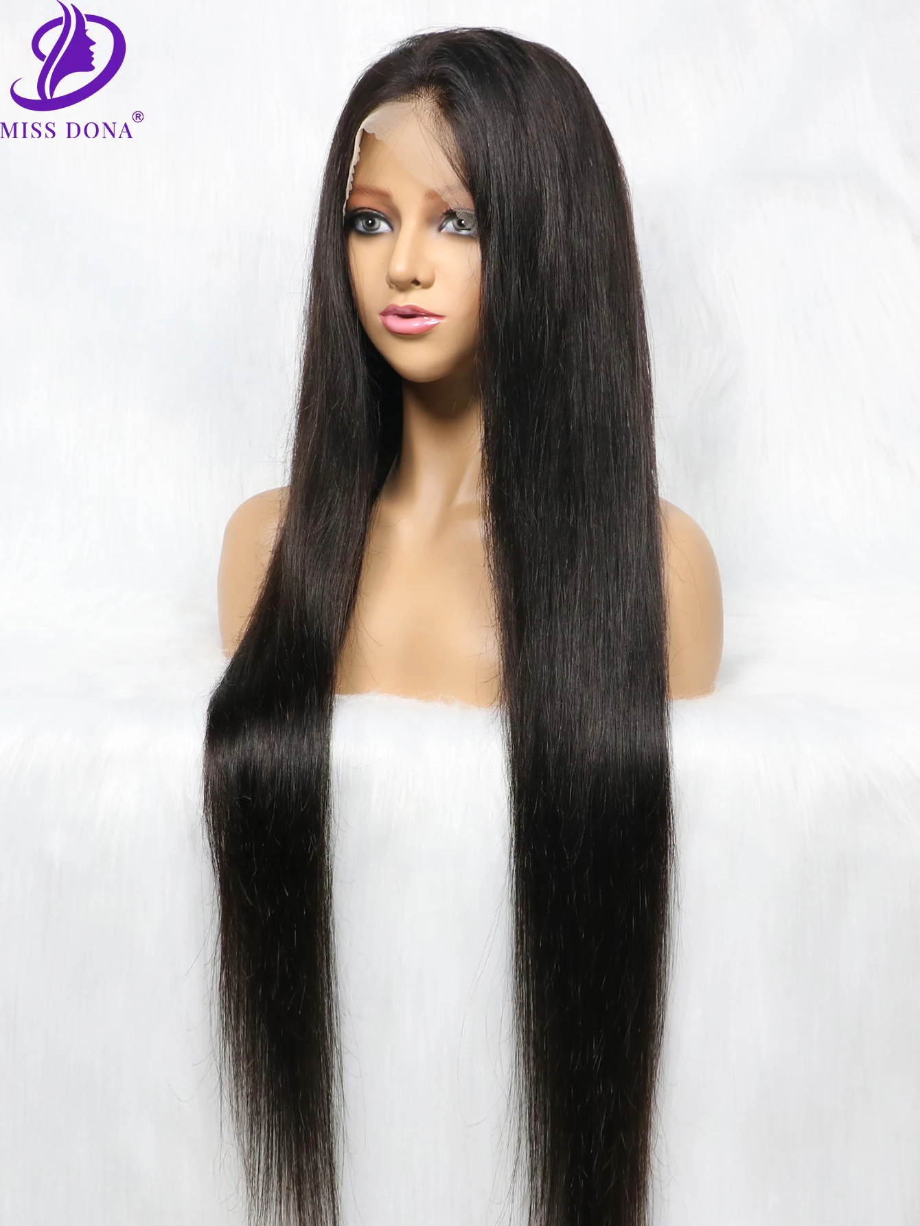 250 Density 40 48 inch 360 Transparent Lace Front Human Hair Wigs 360 Lace Wigs Human Hair Straight Wig For Black Women