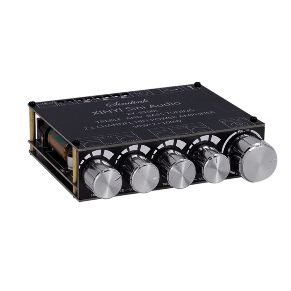 

100W Subwoofer Wireless Power Amplifier Board Phone App Control Bluetooth-compatible 5 0 Module AUX Input 3 5mm Output