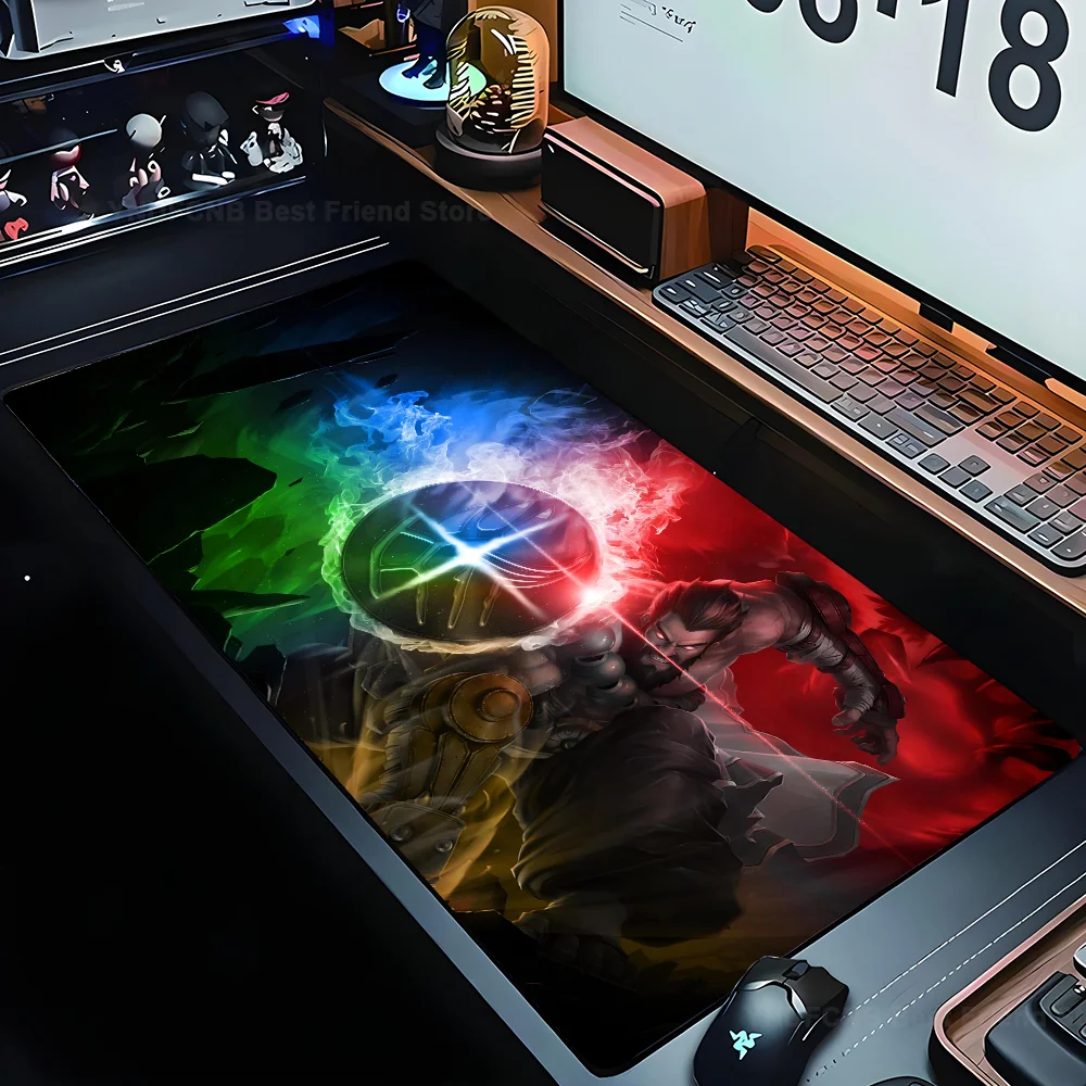 

L-League Of Legends Mousepad Large Computer Gaming Accessories MousePads Desk Mats Anti-slip Laptop Soft Mice Pad