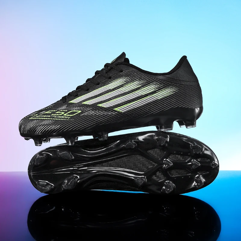 Premium Unisex Non-Slip Ankle Football Boots - Comfortable Professional Soccer Sneakers for Men & Boys