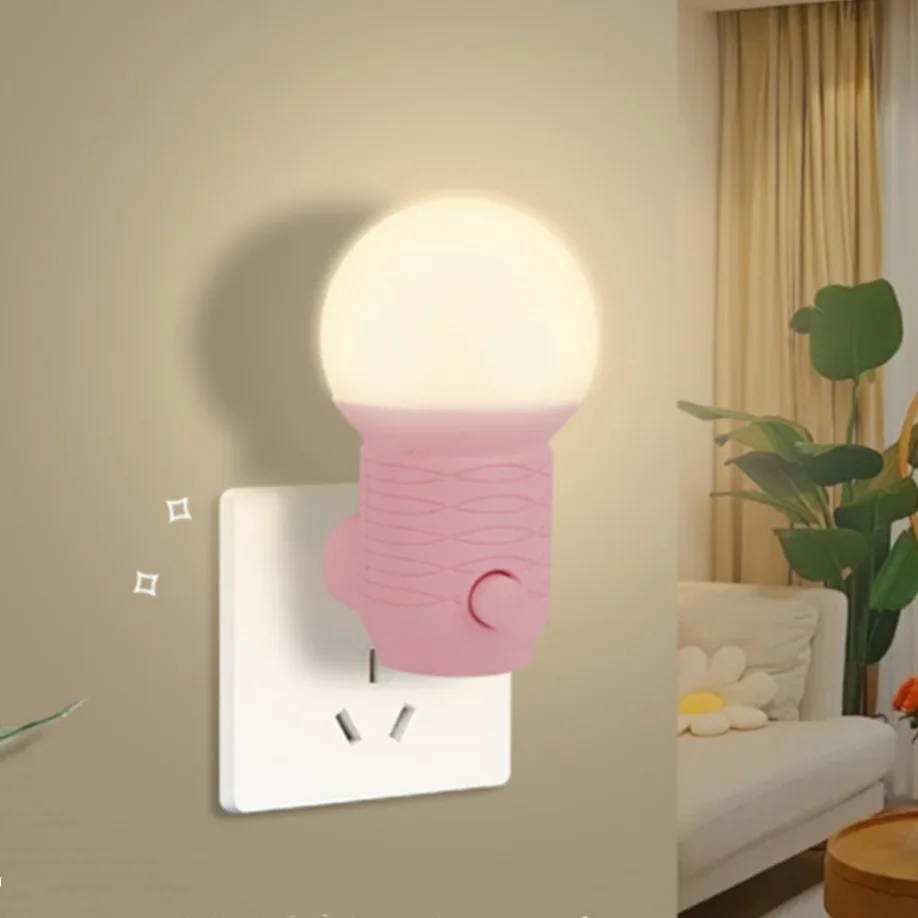 

Фонарь с подключаемыми лампочками для детской комнаты, светильник для спальни, милая энергосберегающая лампа для коридора, 2 цвета
