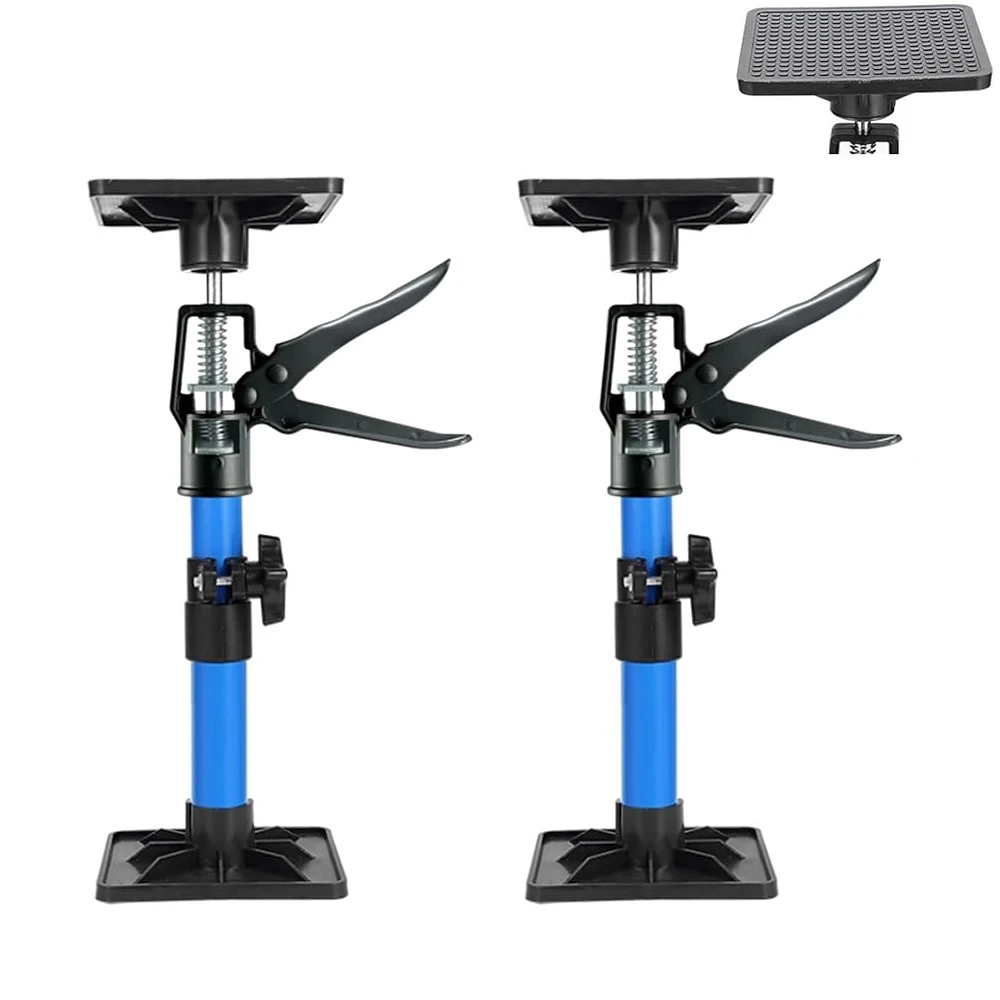 رافعة يدوية من الصلب، قابلة للتعديل، مع قاعدة دعم...