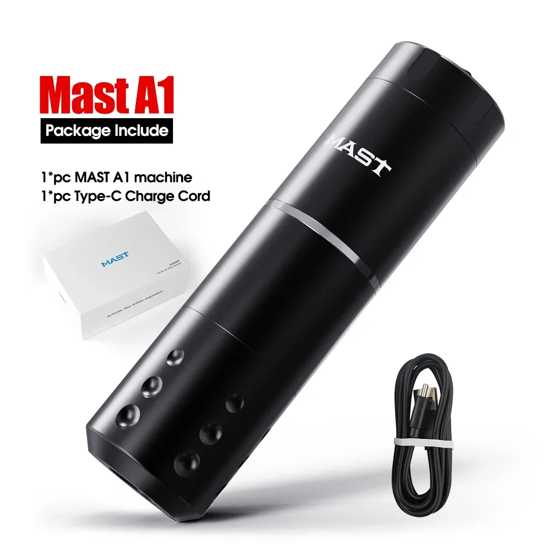 MAST タトゥー A1 プロフェッショナルワイヤレスバッテリー