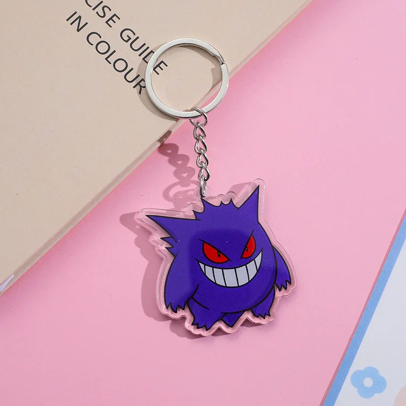 Pokemon-Schlüsselanhänger aus Acryl: Pikachu und Ducklett! Entzückendes Zubehör für Ihre Schlüssel und Taschen. Begrenzte Aktie! Beeil! – Detail 14
