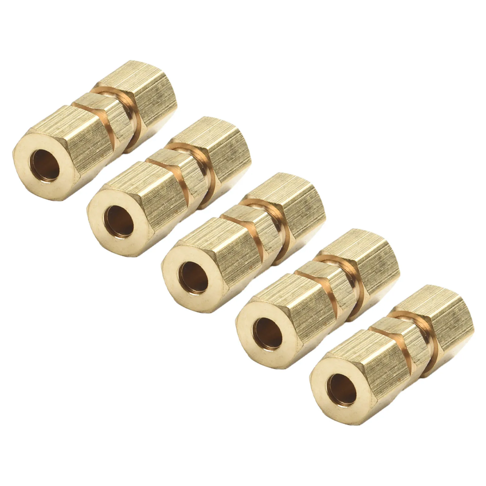 

5pcs Universal Brake Line Connector For Brake Line Without Flaring 3/16 " Brake Line Connector Fittings Brake Parts