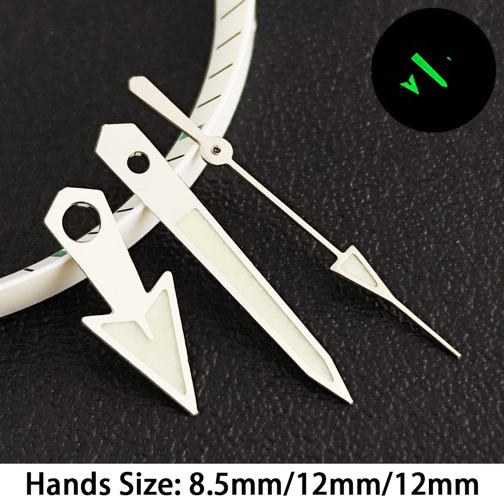Green Luminous Watch Hands for Mechanical Movements - Replaceable Accessories