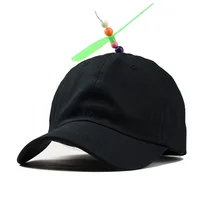 2024 Adult Kids Helicopter Propeller Baseball Caps Colorful Patchwork Cap Hat Bamboo Dragonfly Children Kids Snapback Party Caps 2