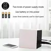 6XDD Cube Voice Control Alarm Clock Art Ornaments Decoration Supplies 4