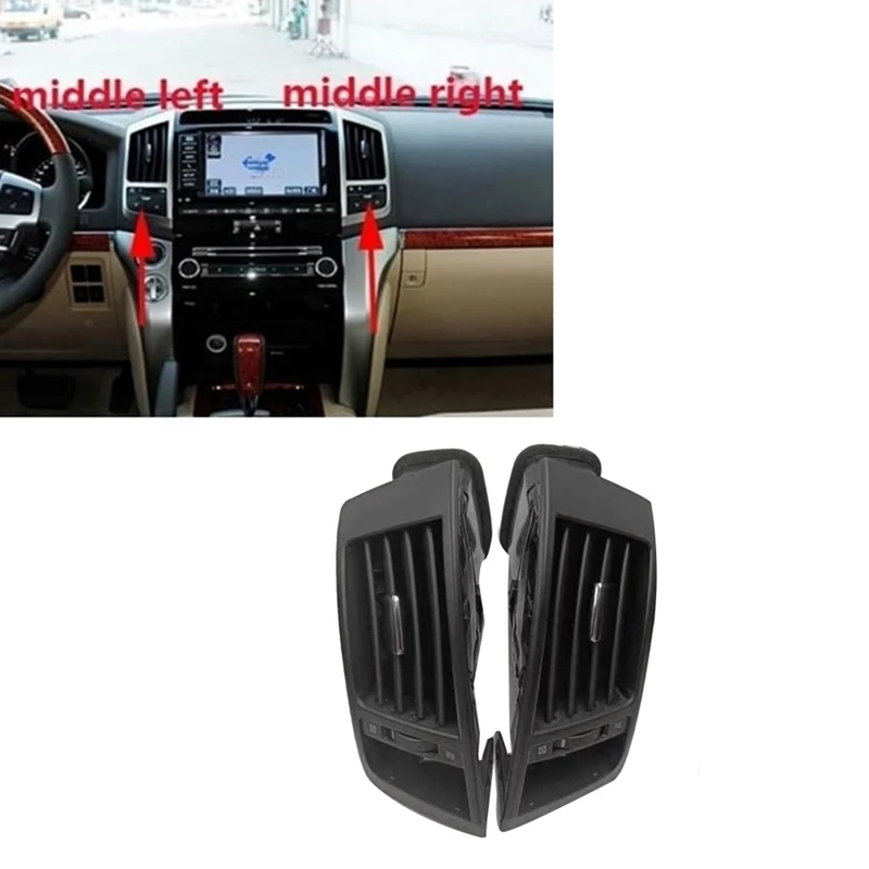 Car Air Conditioner Outlet Assembly for Toyota Land Cruiser LC200 2008-2013