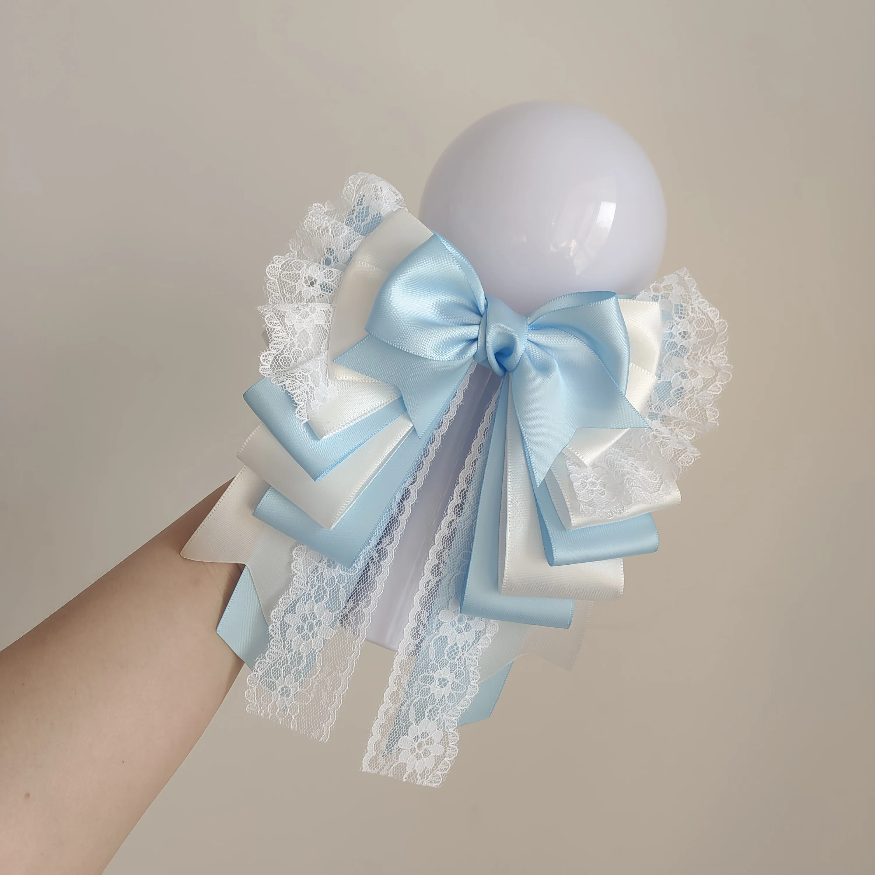Lamp Bow Cheering Light Sticks Accessories Women's Jewelry Gifts Two-dimensional Anime Lolita Collar Flower Bowtie bow tie