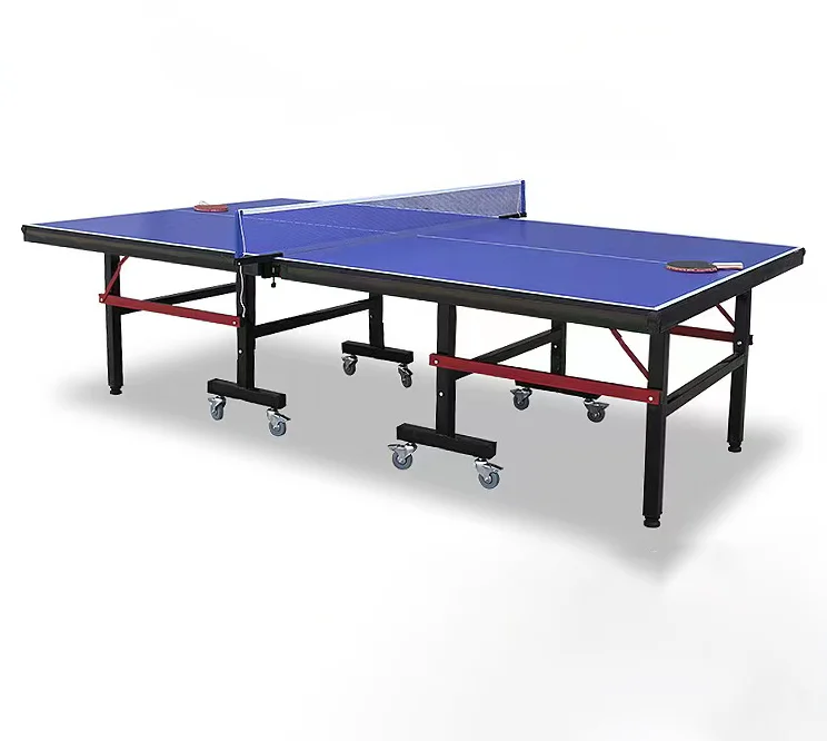 

Customized foldable indoor outdoor OEM 15mm 25mm Ping Pong table moveable table tennis table