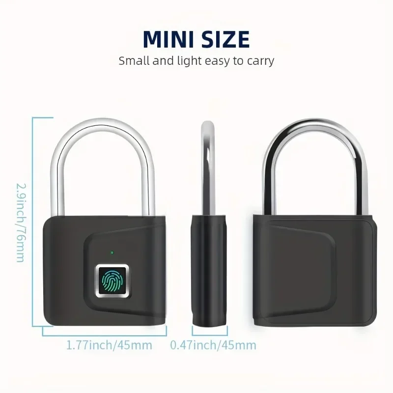 재사용 가능한 스마트 생체 지문 자물쇠, 체육관 사물함용 USB, 학교 스포츠 사물함, 직원 사물함 방