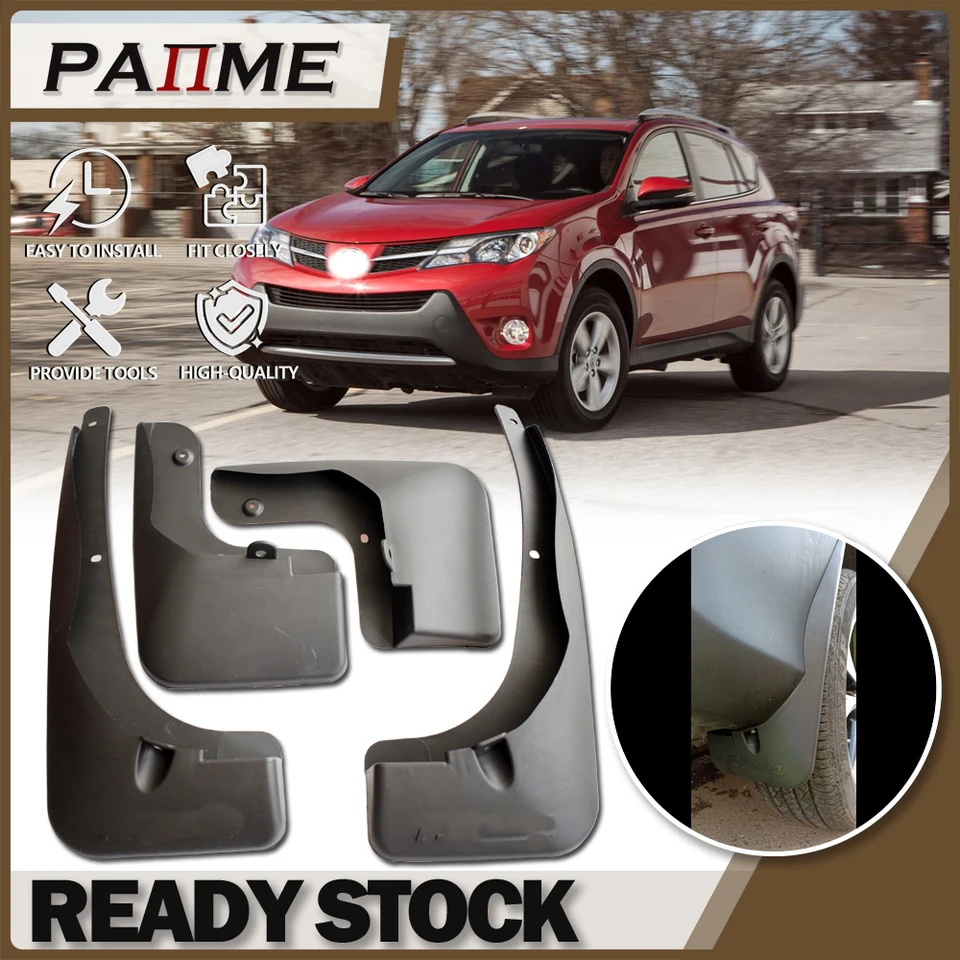 4 Stuks Spatlappen voor Toyota RAV4 2013-2015, Wielbescherming Auto