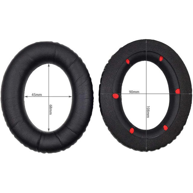 Cloud Revolver S - Cuscinetti Di Ricambio Di Alta Qualità Compatibili Con Cuffie Kingston HyperX Cloud Revolver S. Pelle Proteica Di Alta Qualità | Schiuma Ad Alta Densità | Grande Comfort - Foto 7