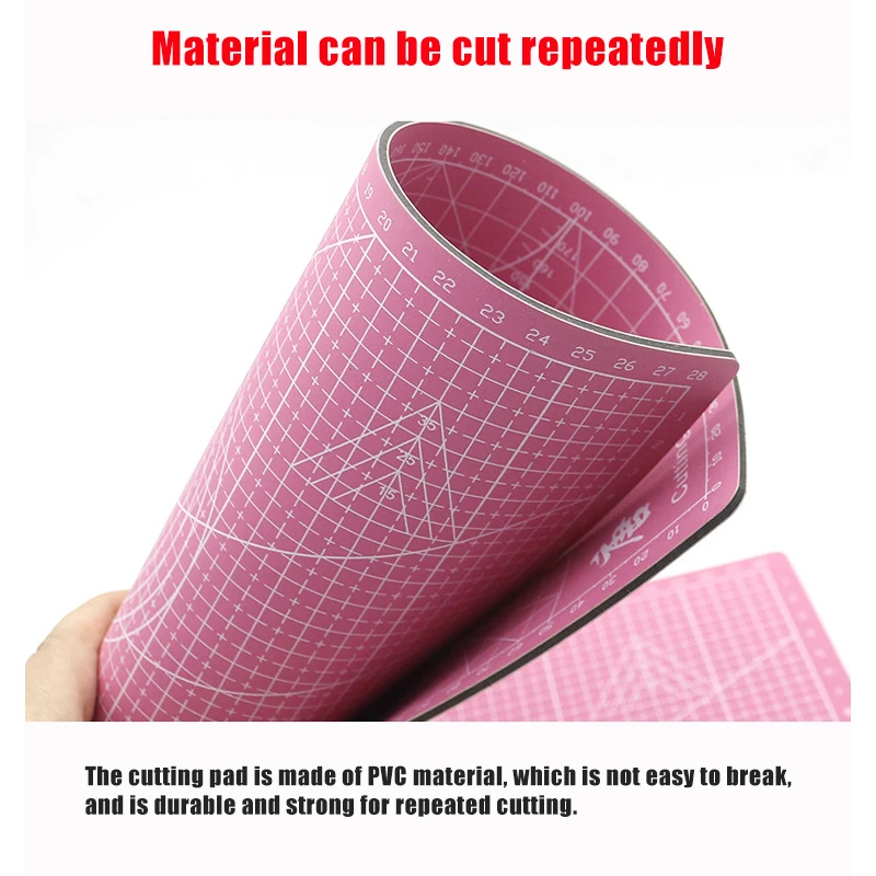Cutting Mat A3 A4 A5 PVC Patchwork Cut Pad A3 Patchwork Tools Manual DIY  Tool Cutting Board Double-sided Self-healing Pink Color - AliExpress