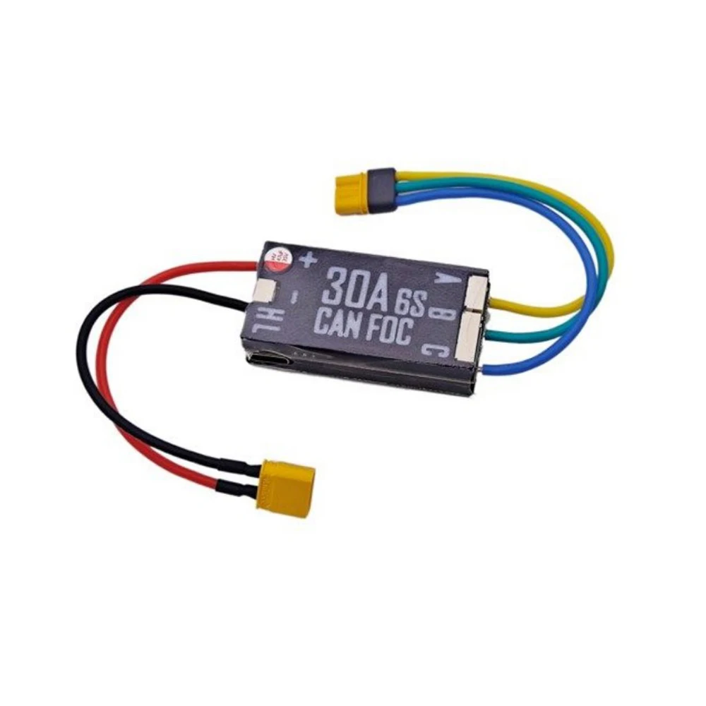 30A 6S FOC CAN M2006 M3508 모터용 전자 속도 컨트롤러 C610 C620 센서리스 엔코더 지원 PWM 제어 교체