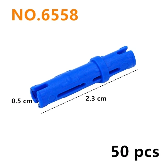 Enhanced Building Block Connector Accessories - Technical Parts for Creative Construction Toys