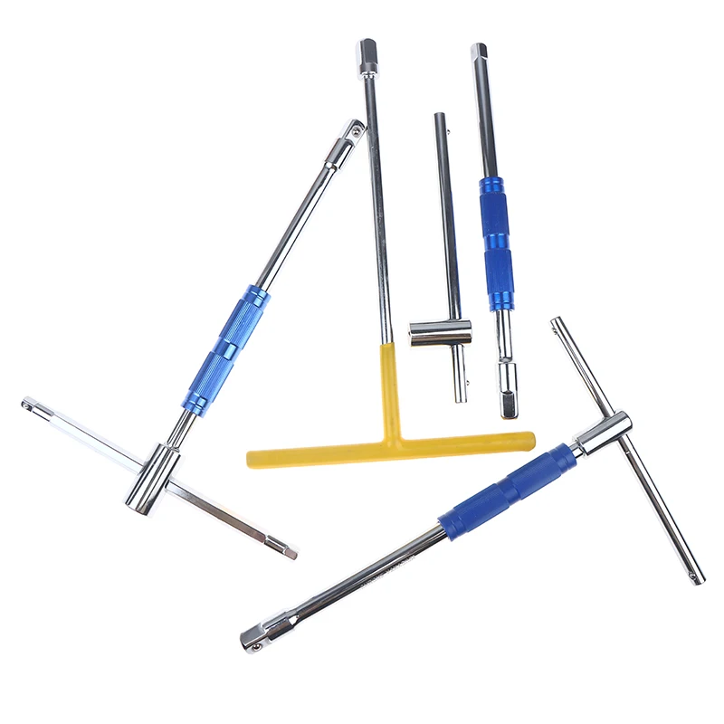 �� 1/2 Zoll Big Fly T-Griff-Schraubenschlüssel – abnehmbarer Ratschenschlüssel aus Chrom-Vanadium-Stahl, langlebiges, schnell drehbares Werkzeug – Detail 3