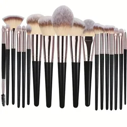 Deluxe Makeup Brush Collection - Soft & Fluffy Beauty Tool Set for Professional Application (18PCS 2)
