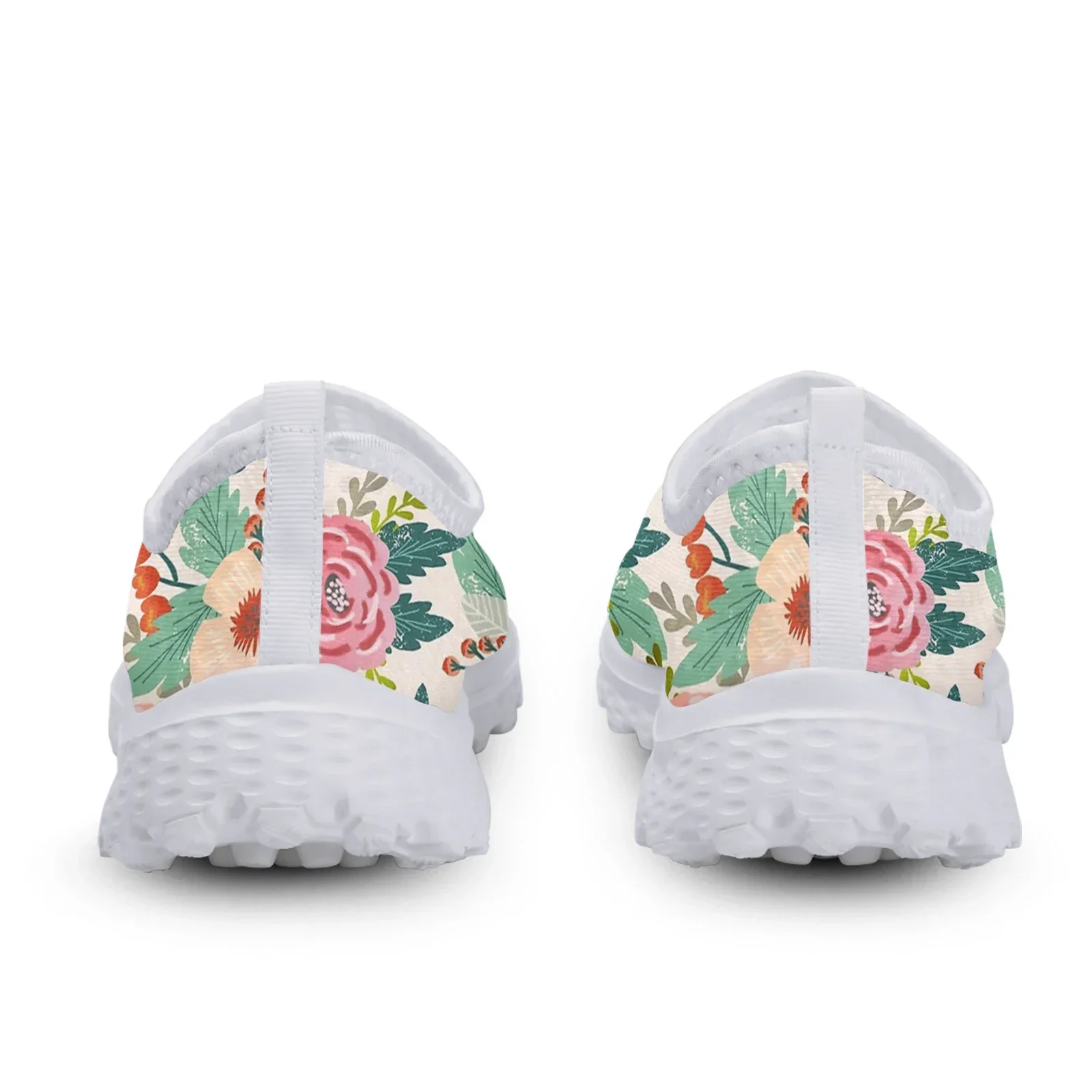 Cute Cartoon Golden Retriever Design Brand Loafers Comfortable Flat Summer Breathable Mesh Shoes Slip On Sneakers