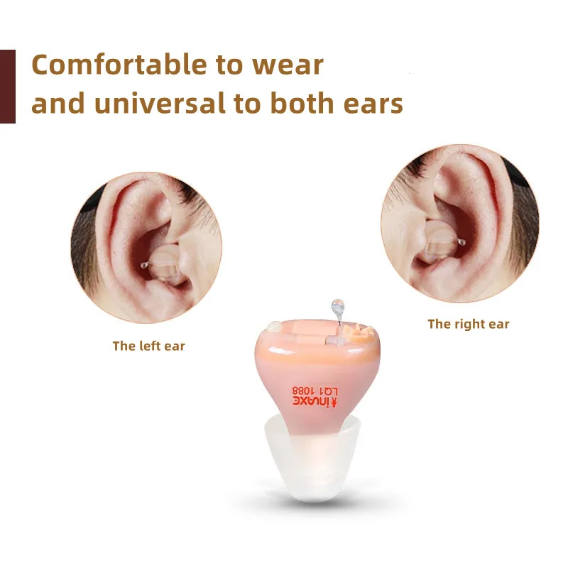 AcoSound IF-P 4 Channel Powerful Hearing Aids For Severe Deafness Digital In The Ear Sound Amplifier Waterproof Medical Audifons 4