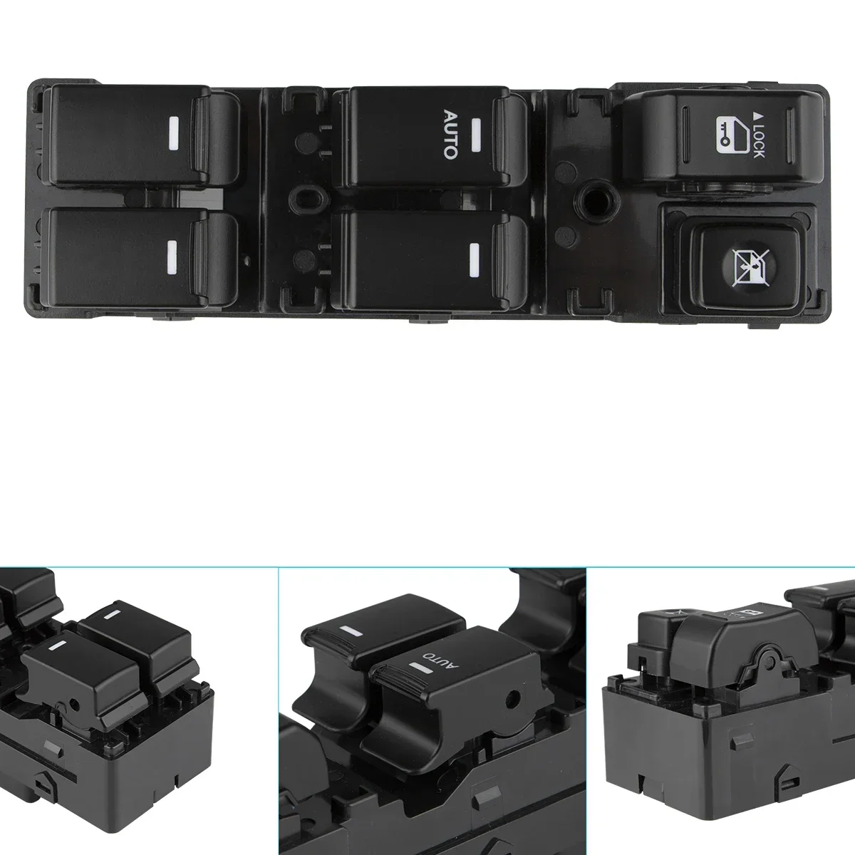 Interruttore Alzacristallo Elettrico Per Kia Per Sorento 2009-2014 Interruttori A Pulsante Elettriche Interruttore Alzacristallo Principale Lato Guida Sinistro 93570-2P010 93570-2P200(93570-2p010