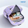2024 New YWYAT Tennis Badminton Raquet Sports Bag Backpack Can Hold 2-3pcs Rackets Macaron Color Series Unisex 3