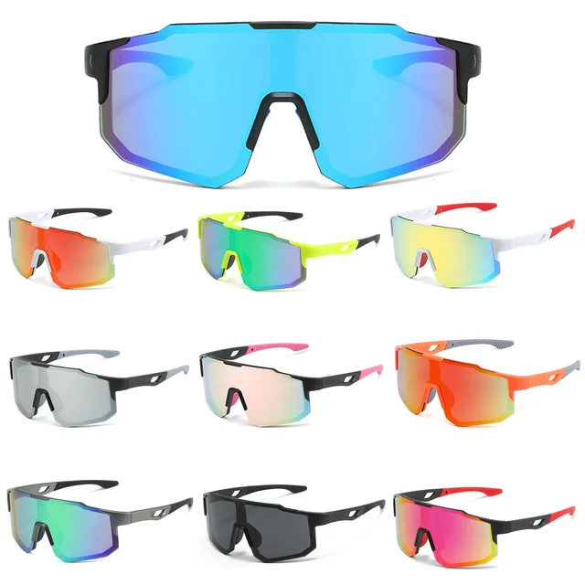 Lunettes de soleil de cyclisme lunettes de cyclisme de sport lunettes de vélo vtt lunettes foncées lunettes de vélo en plein air pour hommes femmes lunettes de soleil UV400 1
