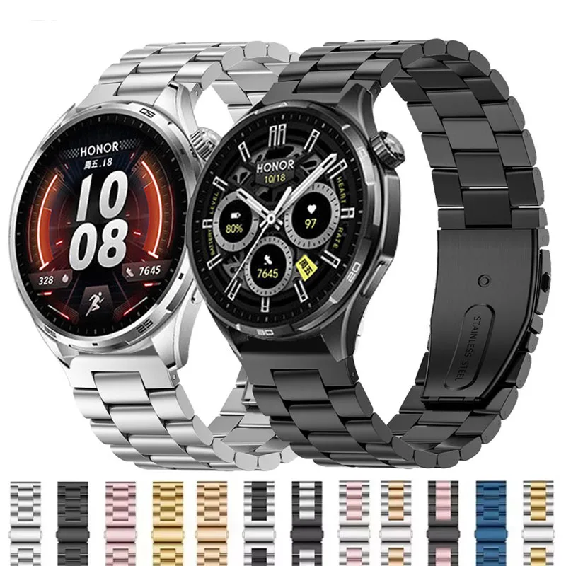 Stainless Steel Band – Premium Metal Strap for Smartwatches, 20mm & 22mm