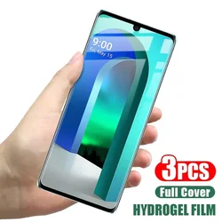 3 - Pack Full Coverage 3D Hydrogel Screen Protector Film for Hydrogel Film (LG V50s ThinQ)