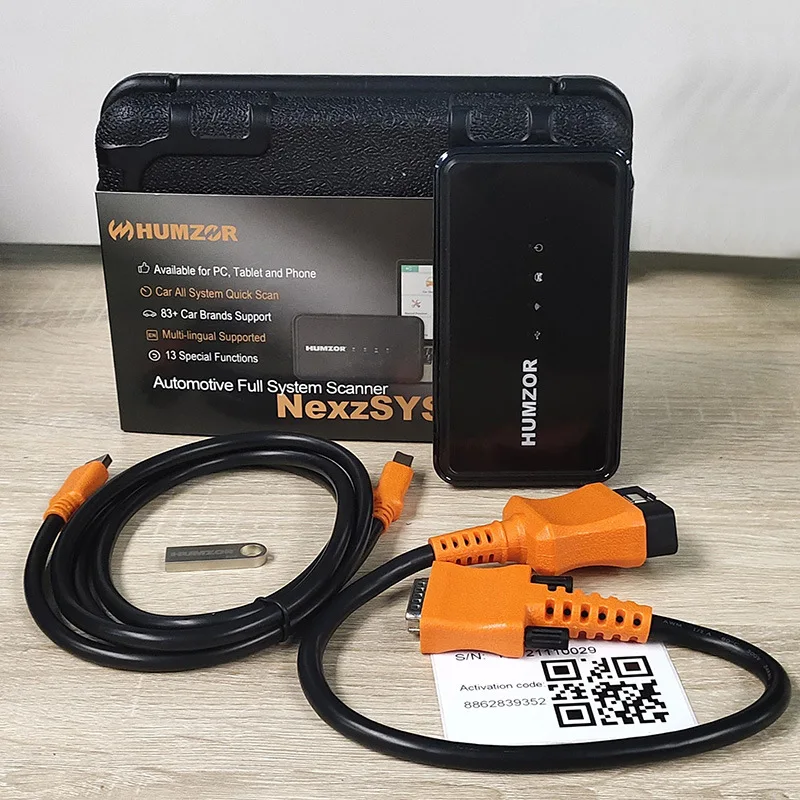 Humzor NexzSYS NS 706 Full System scanner OBD 2 OBD2 Scanner Car Diagnostic Tool 17 Reset services ECU Key programmer auto inspection equipment