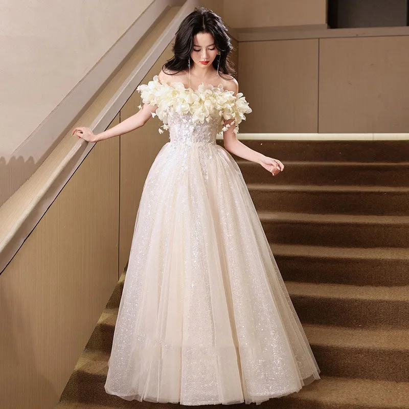 white christmas dresses Champagne V Neck Long Sleeves Lace Short Prom Dresses, Long Sleeves  Champagne Lace Homecoming Dresses, Champagne Lace Formal Graduation Evening main image 0