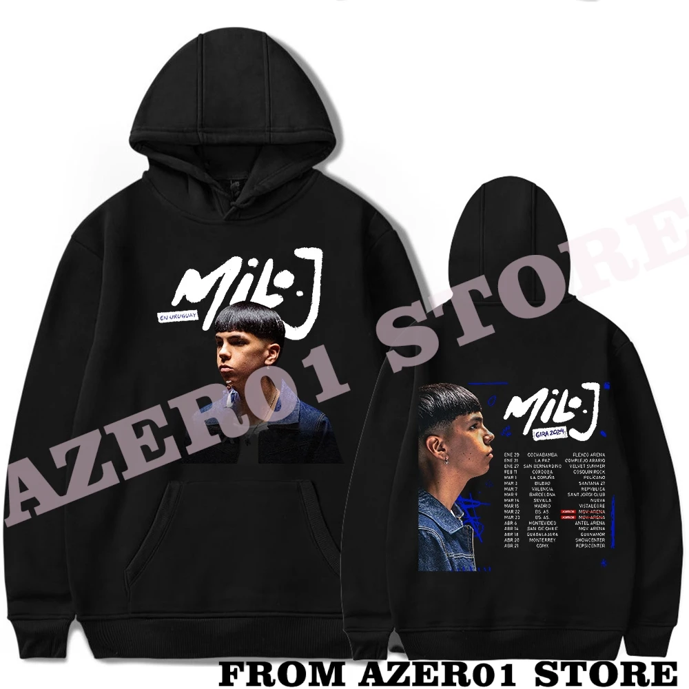 

Milo J GIRA Tour Logo Merch Hoodies Winter Men/Women Hooded Sweet Streetwear Long Sleeve Sweatshirt