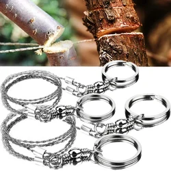 Stainless Steel Saw Wire Chain Saw Outdoor Camping Hiking Survive Tools Emergency Survival Gear Steel Wire Kits Carpentry Tools