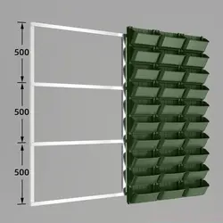 Durable Wall - Mounted Hanging Planter - Giant