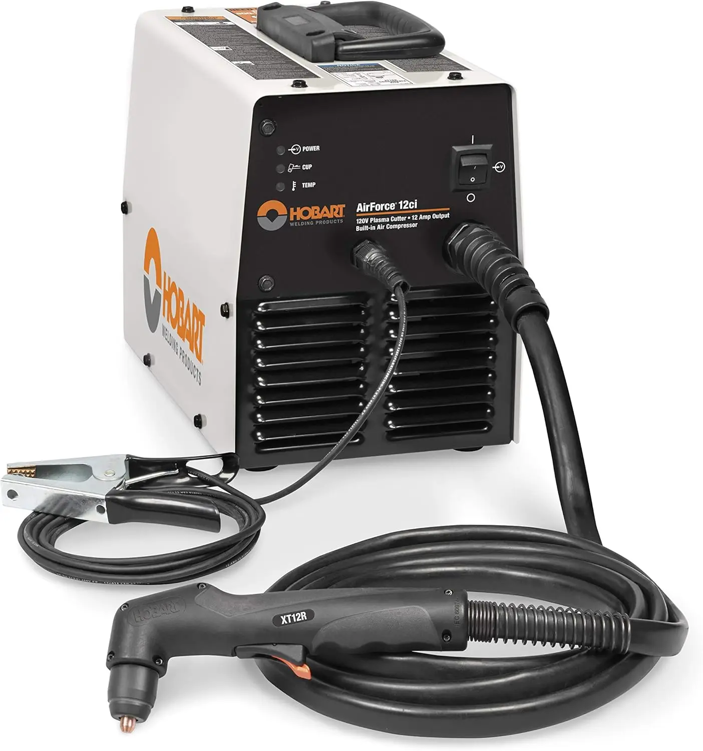 Hobart 500564 Airforce 12ci Plasma Cutter with Built-In Air Compressor 120V , Brown 2