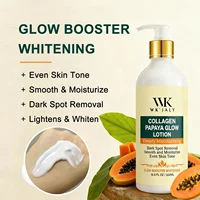 Lotion corporelle éclaircissante WK JALY Collagen Papaya Glow, hydratante, élimine les taches brunes, unifie le teint pour tous types de peau, 500ml 5