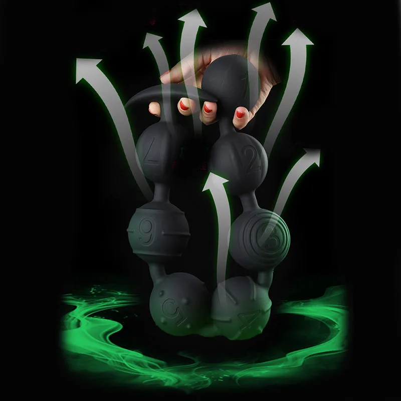 Coda di volpe staccabile, plug anale con perline, dildo lungo, giocattoli sessuali per donne, uomini e coppie_voghion.com