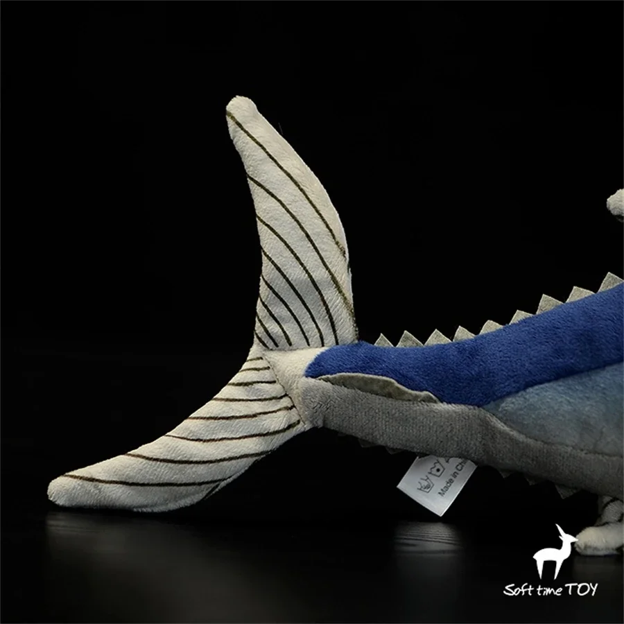 Blue Fin Tuna High Fidelity Anime Cute Plushie Tuna Fish Plush Toys Lifelike Animals Simulation Stuffed Doll Kawai Toy Gifts Kid 5